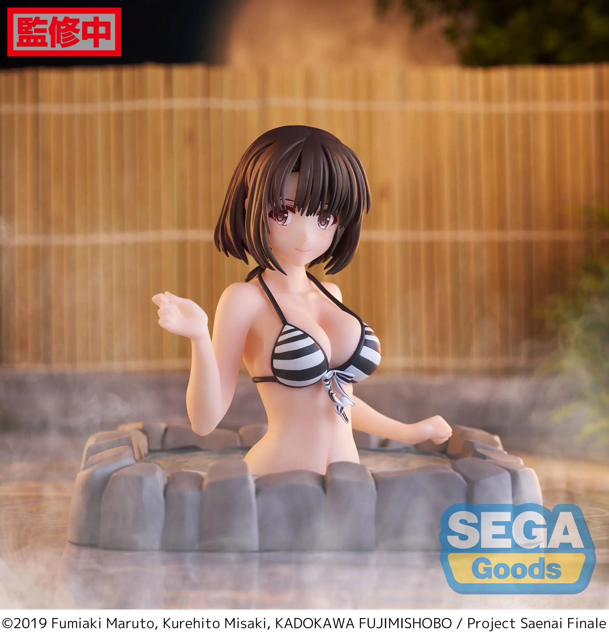 Original Sega Saenai Heroine No Sodatekata SAEKANO THERMAE MEGUMI Pvc Action Figures Anime Figurine Toys Model Gift