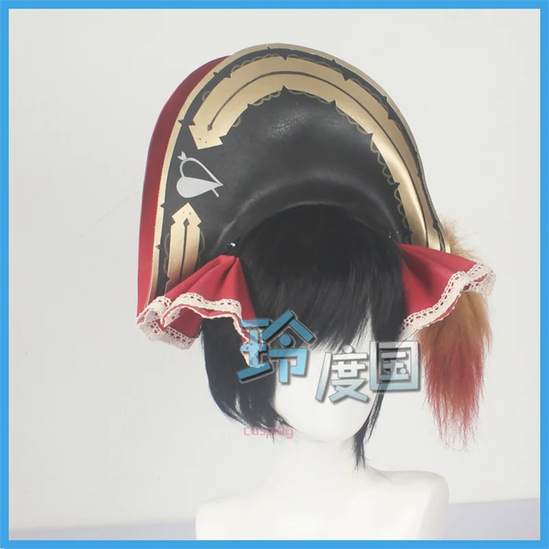

Hololive Vtuber Houshou Marine Cosplay Hat Headwear Replica Prop Decoration Character Accessories Halloween Party Event Christma