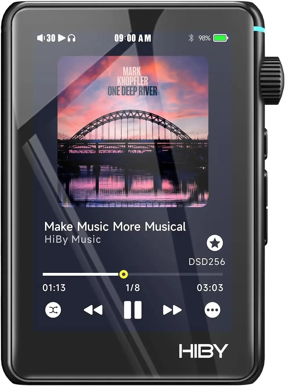 

R3 II 2025 Hi-Res Audio Player - Dual DAC Chips, MQA Decoding, Qobuz/Tidal Player with Bluetooth 5.1, 3.5mm SE/4.4mm BAL Ports |