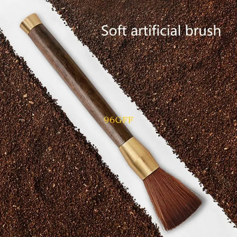 96GF قهوة خشبية مطاحن فرشاة تنظيف Espresso Cafe Accessories
