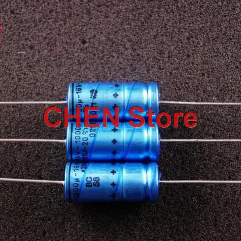 20PCS/lot original BC VISHAY KO 021 1000UF 16V 10X25MM 85C PH 16V1000UF Audio axial capacitor free shipping