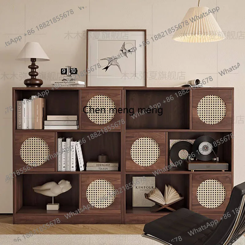 Storage Filing Cabinets Decor Organizer Shelf Magazine Racks Bookcase Cabinet Large Meuble De Rangement Chinese Style