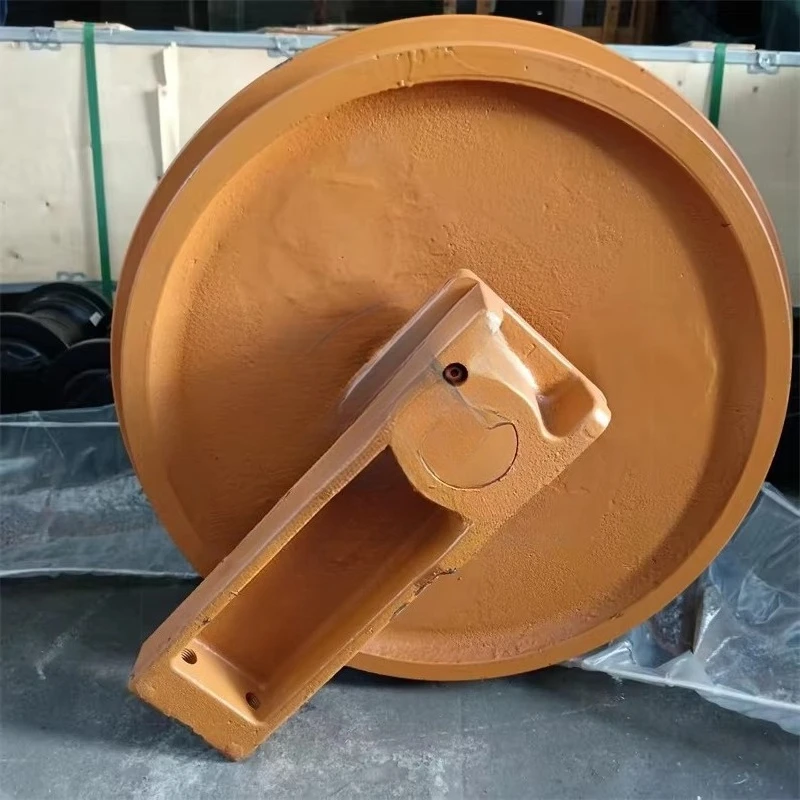 

Construction Machinery Parts 248-7143 2487143 Front Idler for E320 Undercarriage Excavator Front Track Idler 318CH