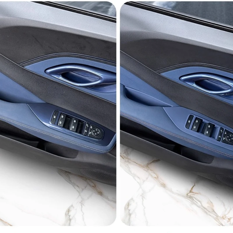 For BYD Seagull Original Car Color Lifting Panel Silicone Pad Door Lift Window Button Protective Sticker Interior Modification