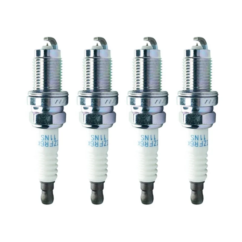 4pcs 12290-R62-H01 IZFR6K11NS Iridium Power Spark Plug For Honda Civic 1.8 2.0L Acura CSX 2006-2011CR-V 2002-2009