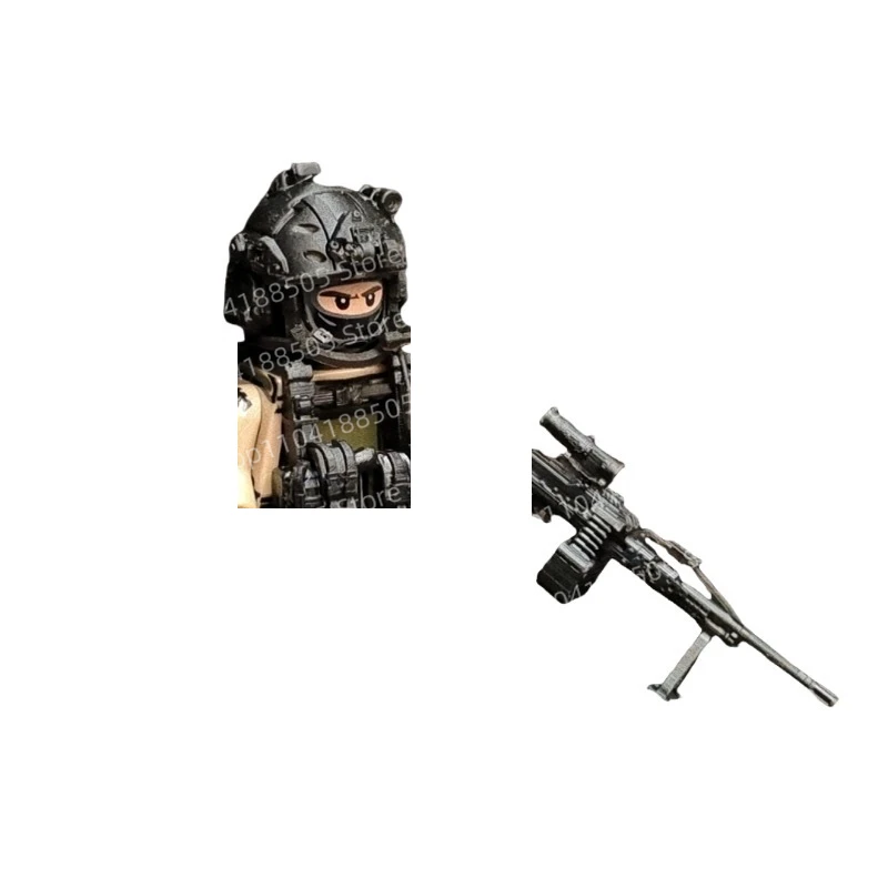 MOC Military Personnel, Building Blocks, Third-party Production, Special Forces Unit Assembly, and Decoration