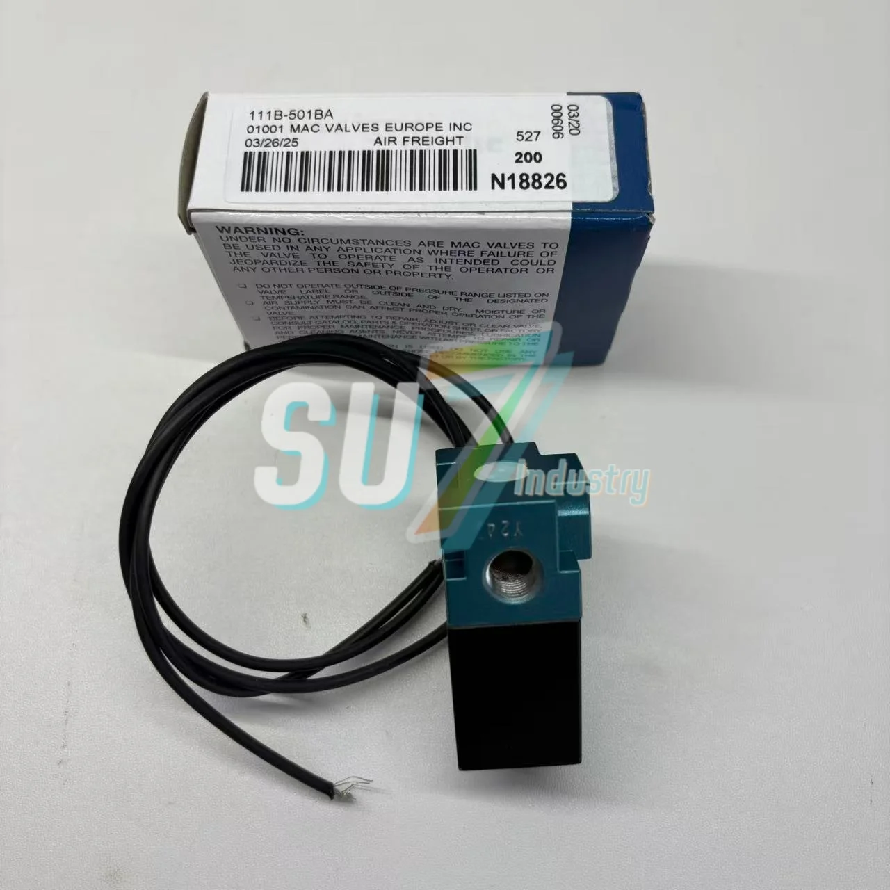 Válvula solenóide 111B-501BA 111B-501BAAA nova na caixa