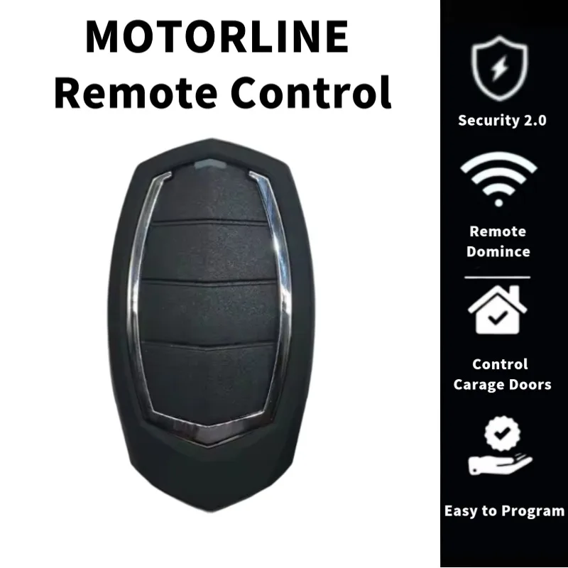 جهاز تحكم عن بعد 433.92 ميجا هرتز مناسب لـ Motorlinefalkrcm Mx4Sp Dsm Mxs 4Sp Spacing Gate التحكم عن بعد مع رمز نسخ المفتاح الثابت