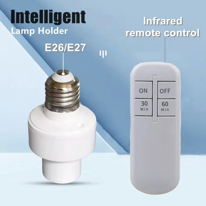 Tuya/Zigbee WiFi Smart Light Socket E27 Bulb Adapter Lamp Holder Base 110-220V Smart Life App Control Support Alexa Google Home