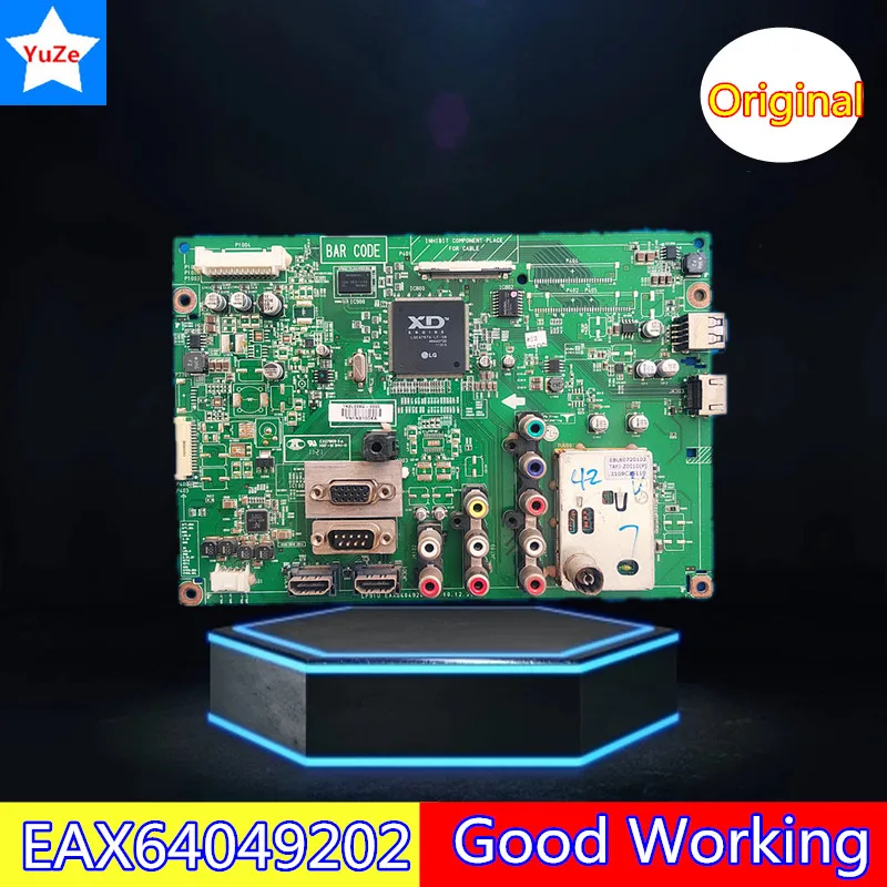 

Good Working and Original Motherboard for LG TV 42LK410 32LK410 47LK460 42LK460 42LV3600-CB 37LV3600 EAX64049202(1) Main Board