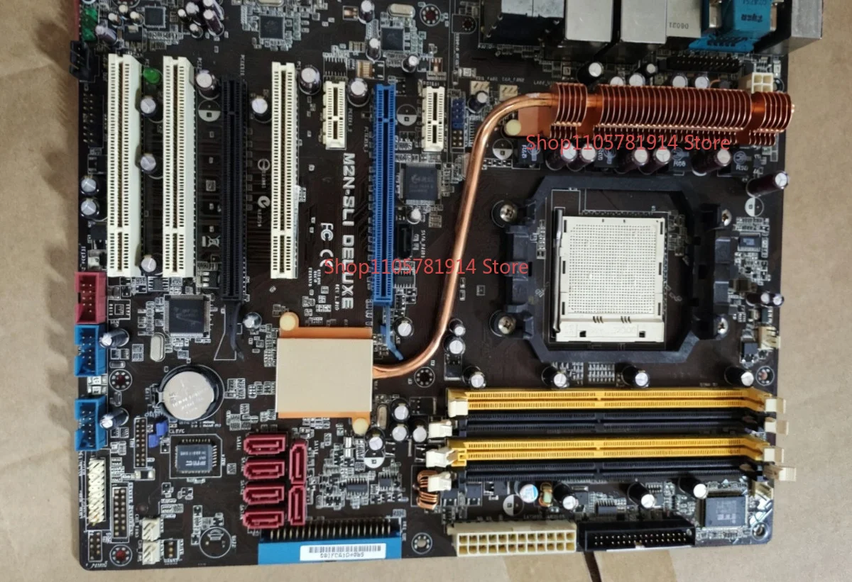 For ASUS Main Board M2N-SL Ⅰ DELUXE, AM2 Independent Large Board DDR2 Memory Luxury Large Board, Dual Network Interface Card