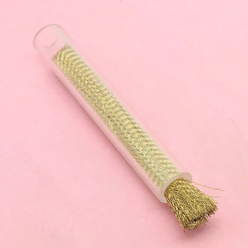 Cooper Bits Escovas, Rodas de Polimento de Fio de Cobre, Escovas de Copo de Polonês para Remoção de Ferrugem, Ferramenta de Manicure para Nail Art, Limpeza Inodora