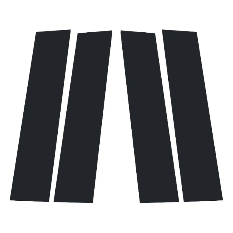 

Черные автомобильные стойки, накладки на дверные стойки, 4 шт. для Isuzu D-Max 2015 2016 2017 2018 2019 2020 2021