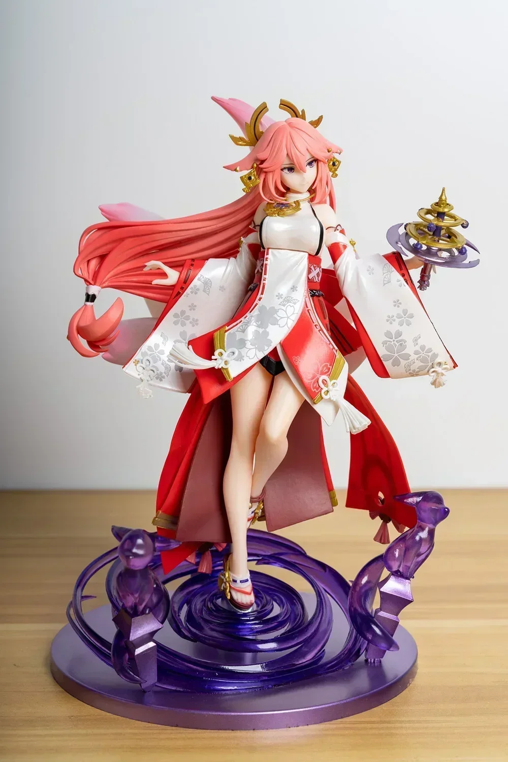 In-stock Genshin Impact Figure Yae Miko 26cm Game Kawaii Anime Action Figurine Hot Girls Collection Dolls Gift Toys for Boy