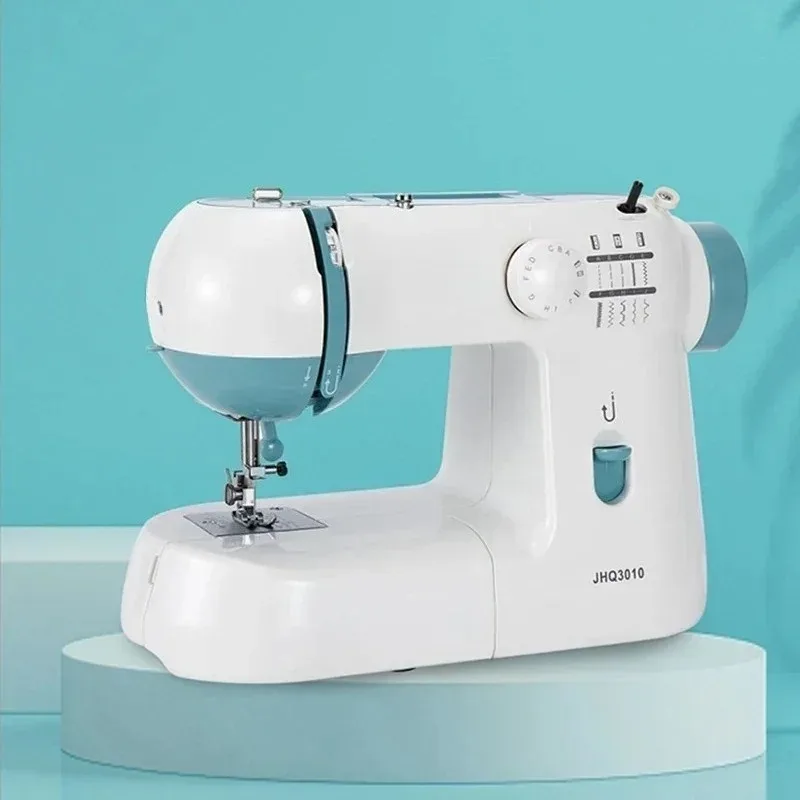 Electric Sewing Machine Household Small Portable Sewing Machine Simple Hemming Thin and Thick All-purpose Desktop Sewing Machine