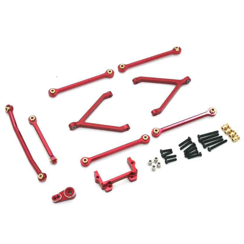 FMS FCX24 1/24 Small strange RC remote control car metal upgrade accessories pull rod vulnerable set