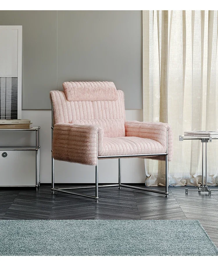 

Гостиная, небольшая квартира, ткань из нержавеющей стали, диван Bauhaus для ленивого отдыха, кресло