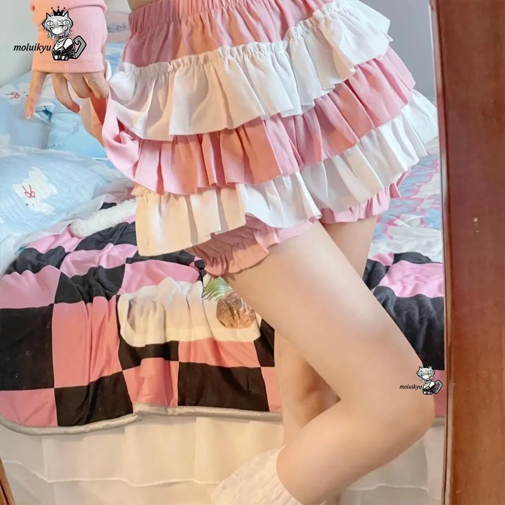 

Y2K Women's Skirt Summer 2026 New In Vintage Korean Fashion Harajuku Skirt Shorts Woman Clothing White Black Kawaii Mini Skirt