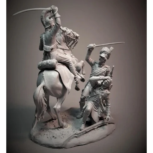 54mm  Resin Model Figure GK， Unassembled and unpainted kit