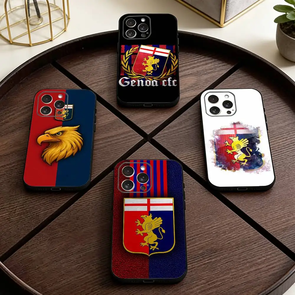 Capa de Silicone Macio Preta G-Genoa para iPhone 17, 16, 15, 14, 13, 12, 11 Plus, Pro Max, XS