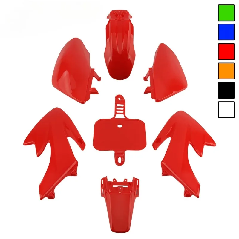 

7PCS Full Body Plastic Fender for HONDA CRF XR 50 CRF50 Dirt Pit Dirt Bike Plastic Motorcycle Plastic Fairing Set