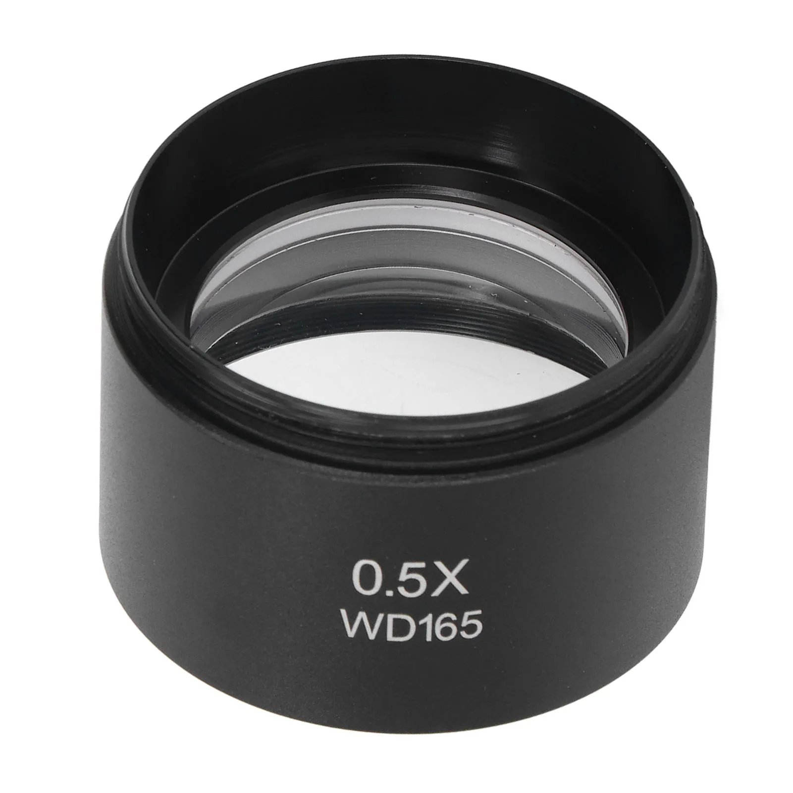 

Auxiliary Objective Lens Aluminum Alloy 0.5X Microscope Part for SM Series Stereo Micromirror Objective Lens Replacement