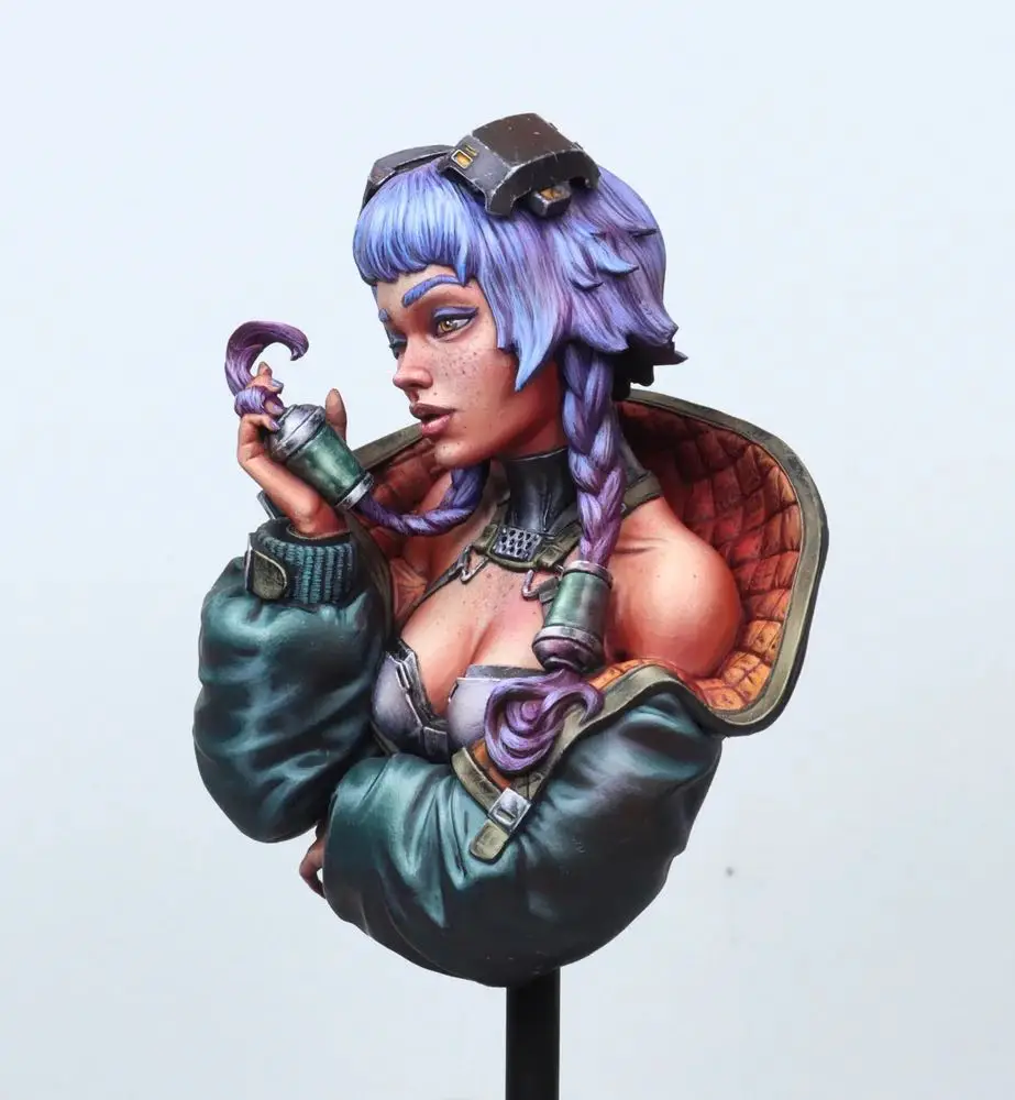 1/10  Resin Model Bust GK， Unassembled and unpainted kit