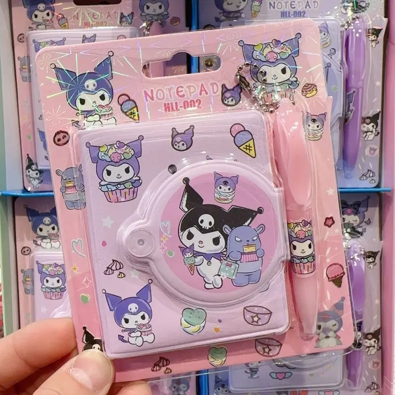 Imagem -02 - Sanrio Olá Kitty Papelaria Conjunto com Caneta Esferográfica Suprimentos para Estudante Prêmio Bonito Little Girl Office Novo Atacado 24 Pcs