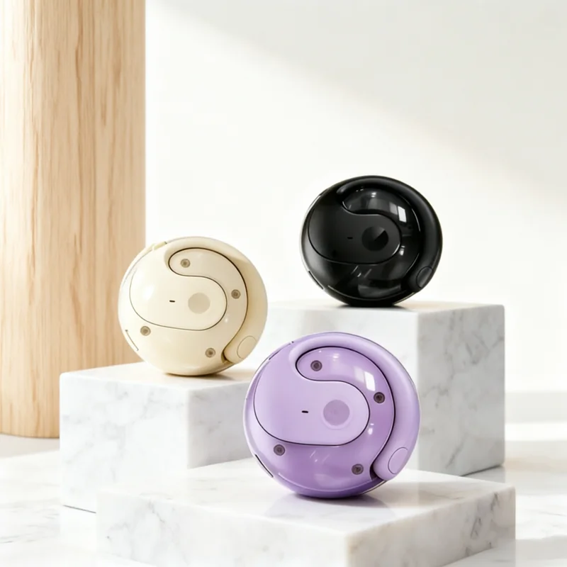 Wireless Headphones Comfortable Ear Hook Touch Control Earbuds with Mic Wireless Bluetooth Headset Phone Earphones Game