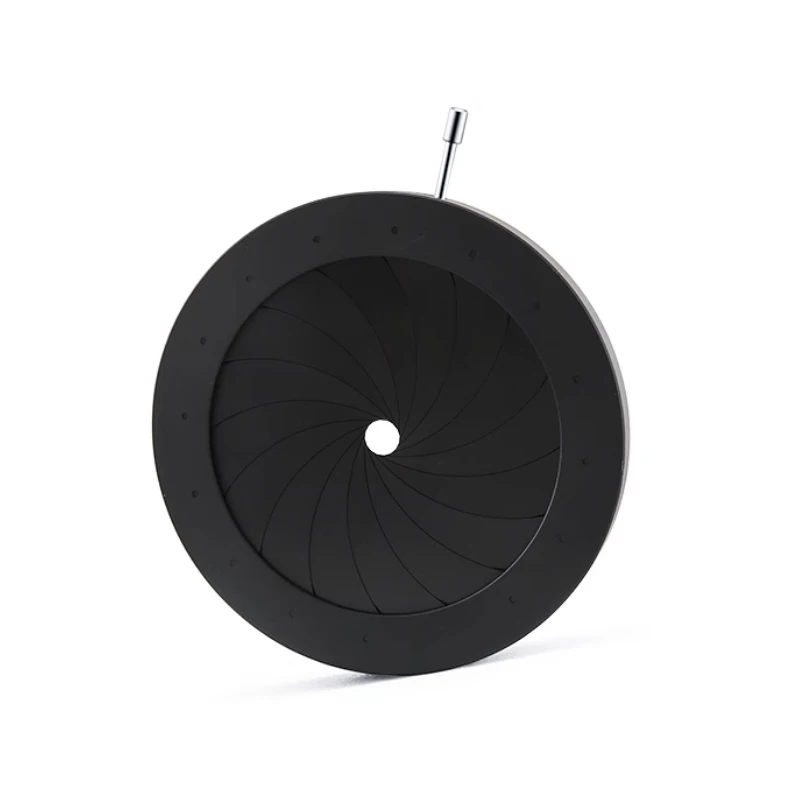 7-80MM Accessory Module Integrated Light Bar Adjustable Aperture and Bracket Manual Concentrator Iris Diaphragm for Camera
