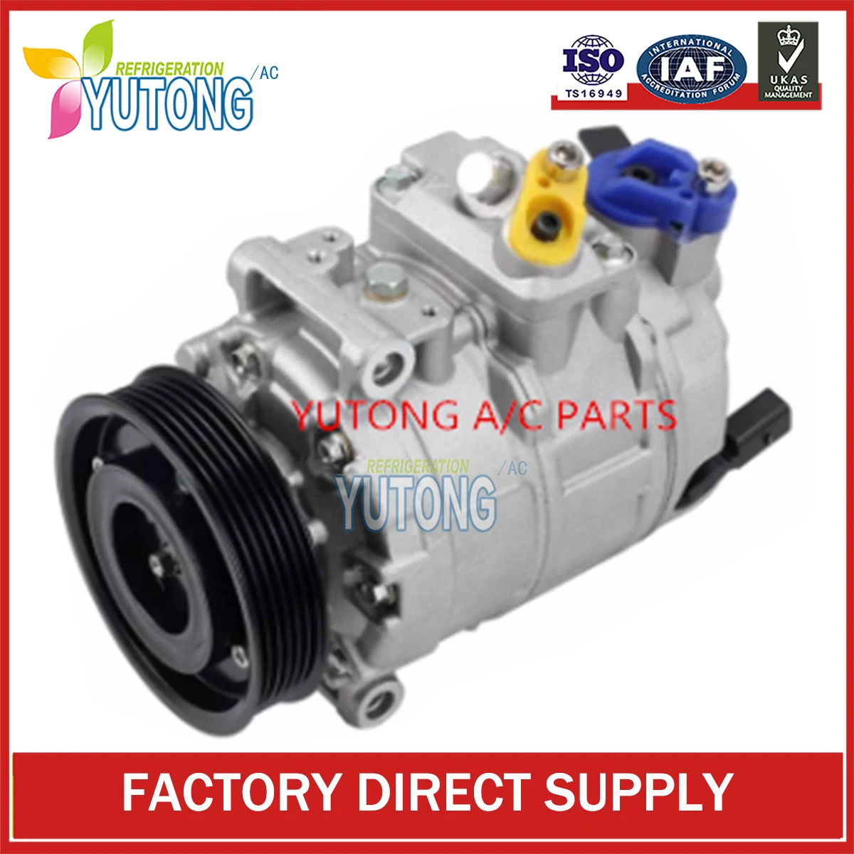 7SEU17C Compressor For VW /Skoda / Audi 1K0820803A 1K0820803E 1K0820803F 1K0820859S 1K0820803F 1K0820803J 1K0820803P 1K0820808B