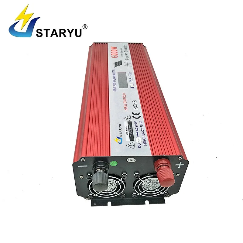 Pure Sine Wave Inverter Wholesale Universal 4000 W 6000 W 24 V Battery Truck Inverter