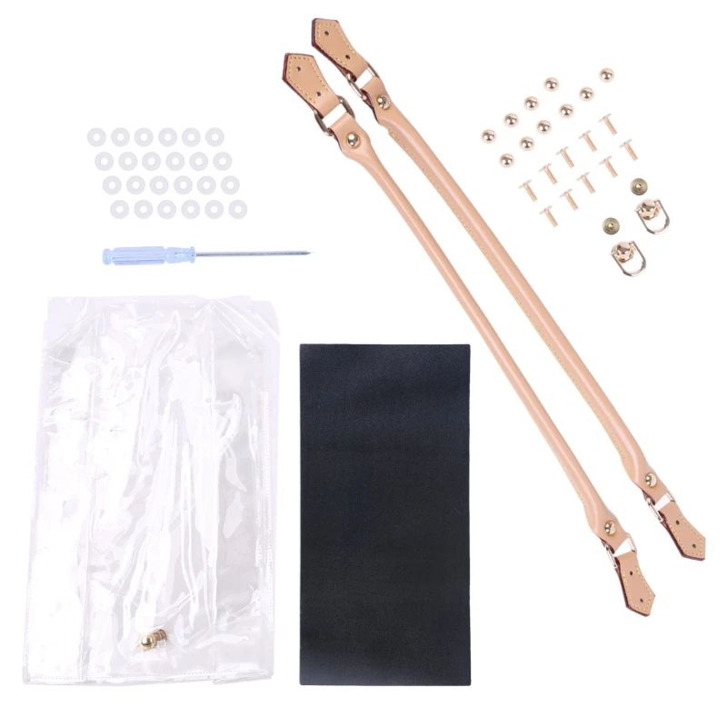 Clear PVC Craft Tool Set Handbag Gift Bag Transparent Sewing Craft Dropship