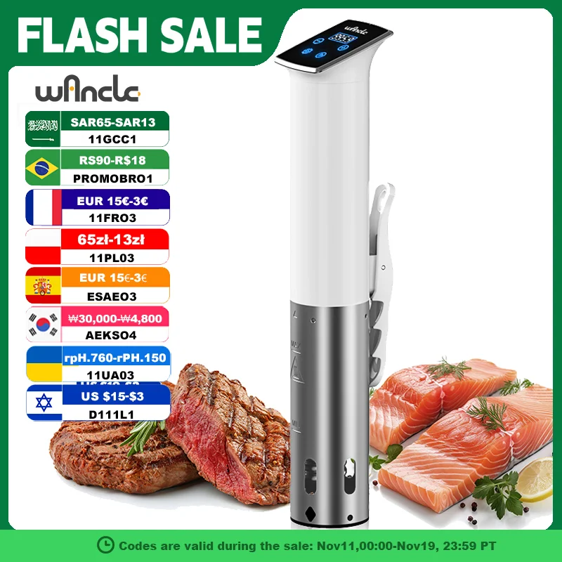 

Wancle Sous Vide Циркулятор 1100 Вт