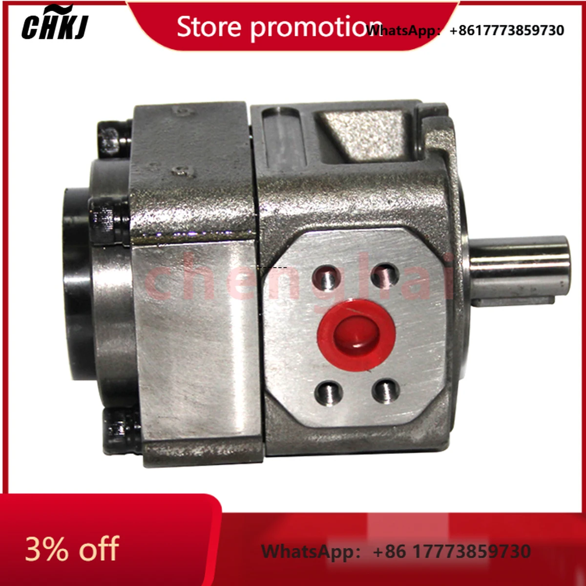 

CHKJ-2025NEWLF NBL3-C40F Hydraulic Gear Pump Low Pressure 8Mpa Displacement 40 0.5 HP 1/4 Inch Connection 1 Year Warranty