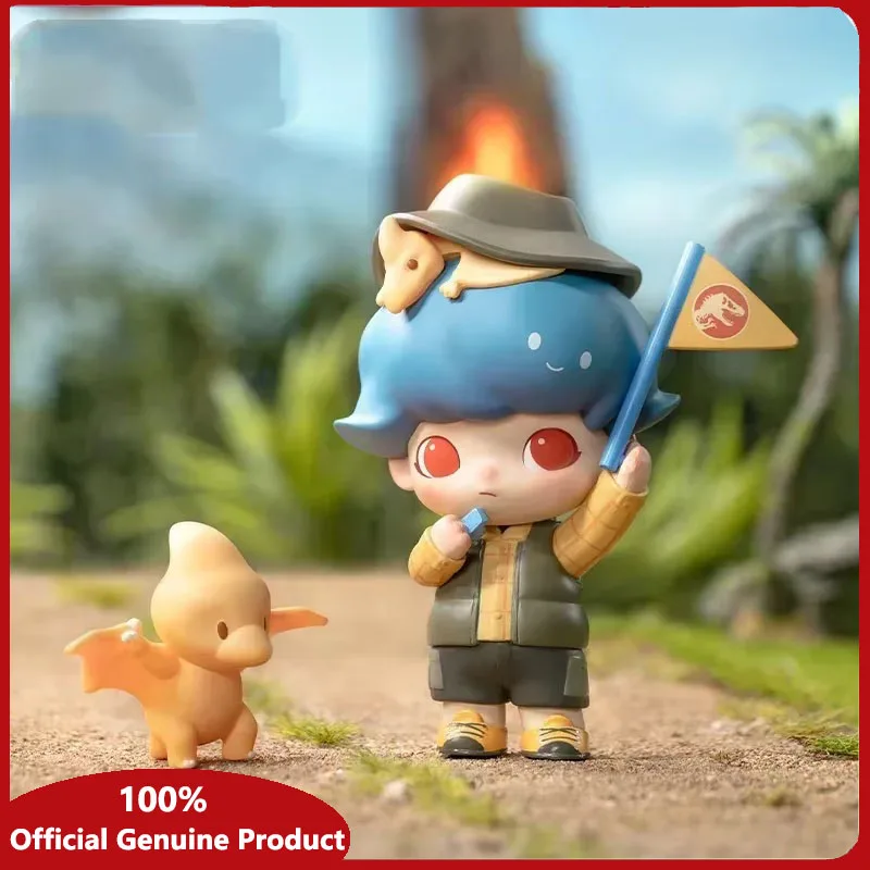 

DIMOO Jurassic World Series Genuine Blind Box Toys Kawaii Anime Action Figure Caixa Caja Surprise Mystery Box Dolls Girls Gift