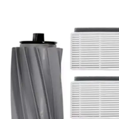 Main Brush Side Brush Filter Set For For DOMOOVA DRV80 Animal Robotic Vacuum Cleaner Spare Parts Accessories Replacement Kit