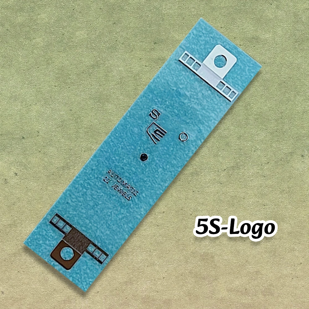 NG 5S Logo New 3D metal Logo sticker suitable for 27-30MM flat dial watch modification accessories view 4