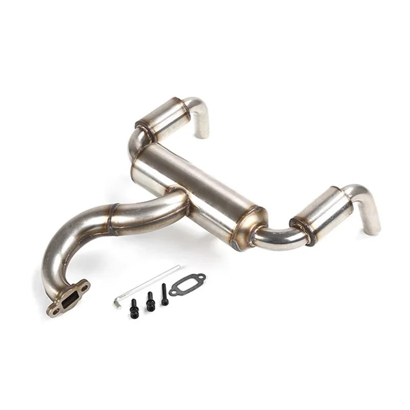 ROFUN RF5 F5 Upgraded Silent Double Rear Exhaust Pipe Stainless Steel Material 89088