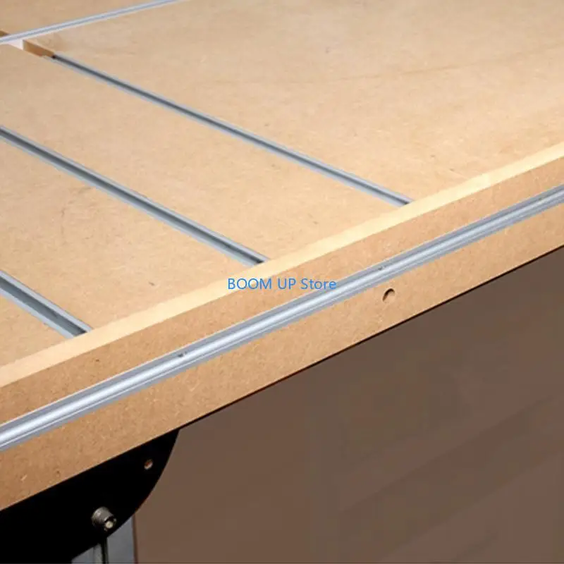 

T-Track Router Table Aluminum T-Track Double Cut Easy Installation Accessories B46A
