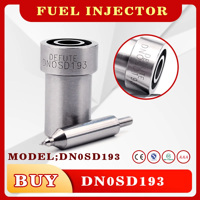 

High Quality SD Series Diesel Fuel Injector Nozzle DN0SD193 Auto Engine Parts Stable For Isuzu Nissan Mazda