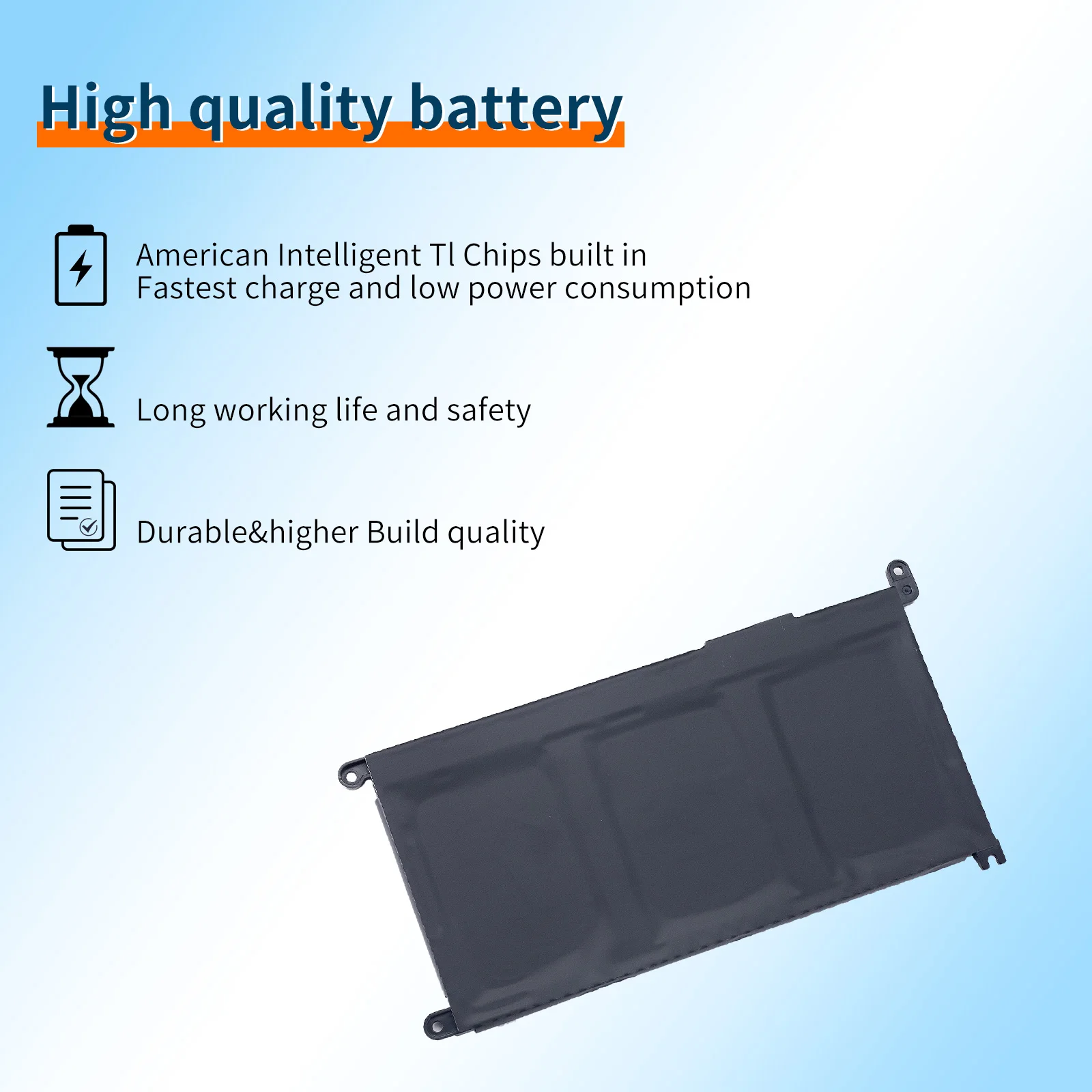 BVBH YRDD6 laptop battery lithium ion batteries 11.4V 42Wh For D-ell i-nspiron5480 5482 5485 5584 5488 B07DFK12MV FW8KR RRJDX