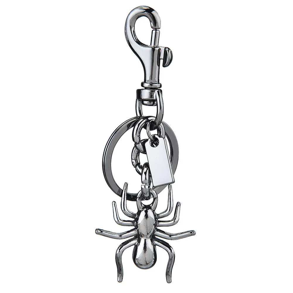 

2025 Metal spider bag Pendant, personalized key chain, three-color spider decorative bag accessory, bag hanging piece