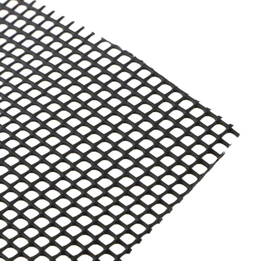 Flowerpot Bottom Drainage Net Plastic Bonsai Mesh Sheet 15x15cm 5pcs Soil Guard for Healthy Roots