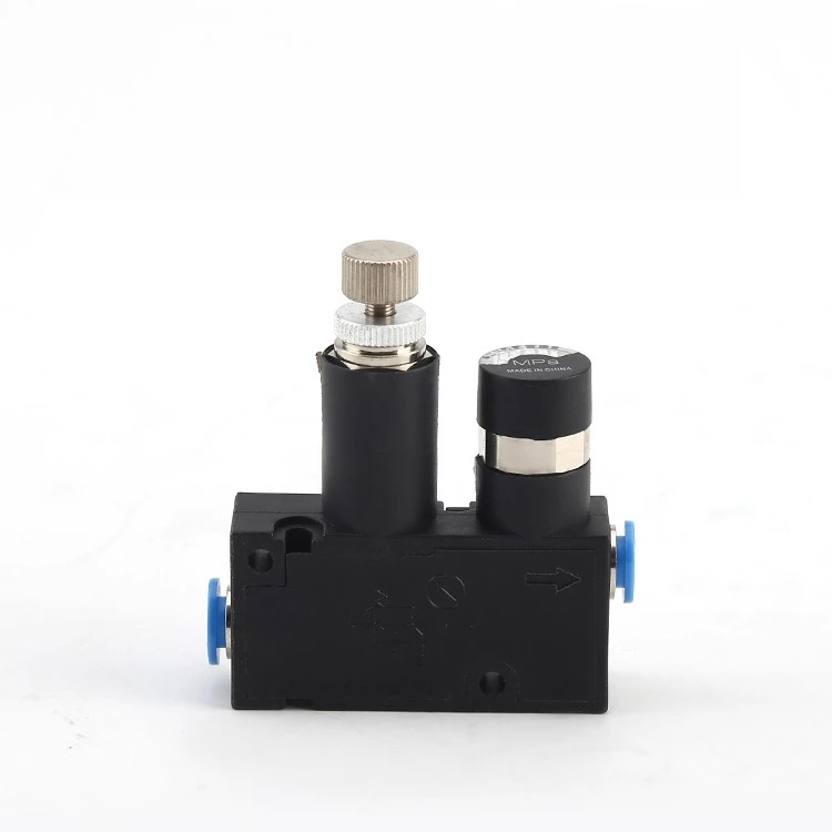 

Precision Adjustable Micro Pneumatic Reducer RVUM4-4/6-6 Mini Regulator For Hobbyist/Industrial Small Pneumatic Systems