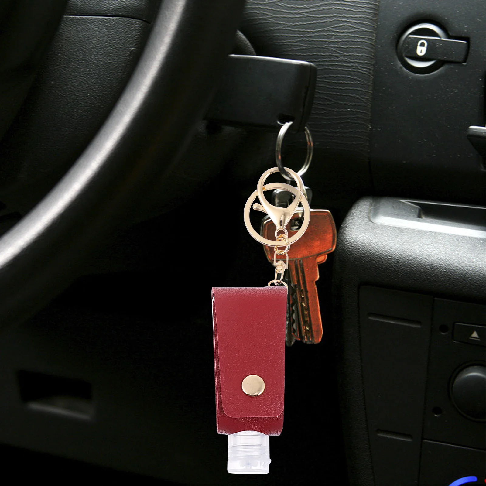 3 مجموعات 30 مل زجاجة الصابون المحمولة المفاتيح السفر غسول العطور إعادة الملء حاوية صغيرة حامل اليد خفيفة الوزن