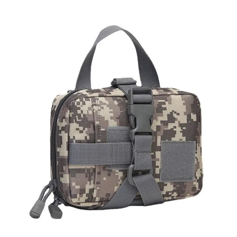 Outdoor expansion tactical large-capacity bag Medical storage bag Waterproof camouflage first aid portable wear-resistant kit