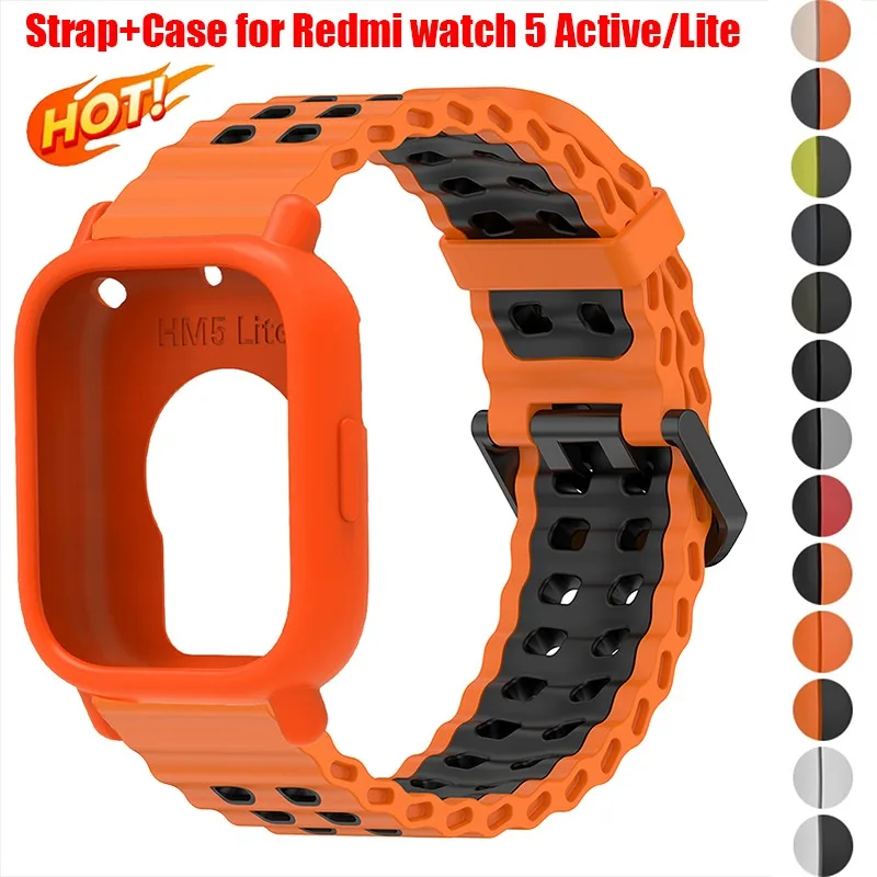 yZ[zXgbv + P[X Redmi watch 5 Active/Lite p c[gJ[ }oh VRJo[ Redmi 5 Lite/Acitve I[VuXbgop[p