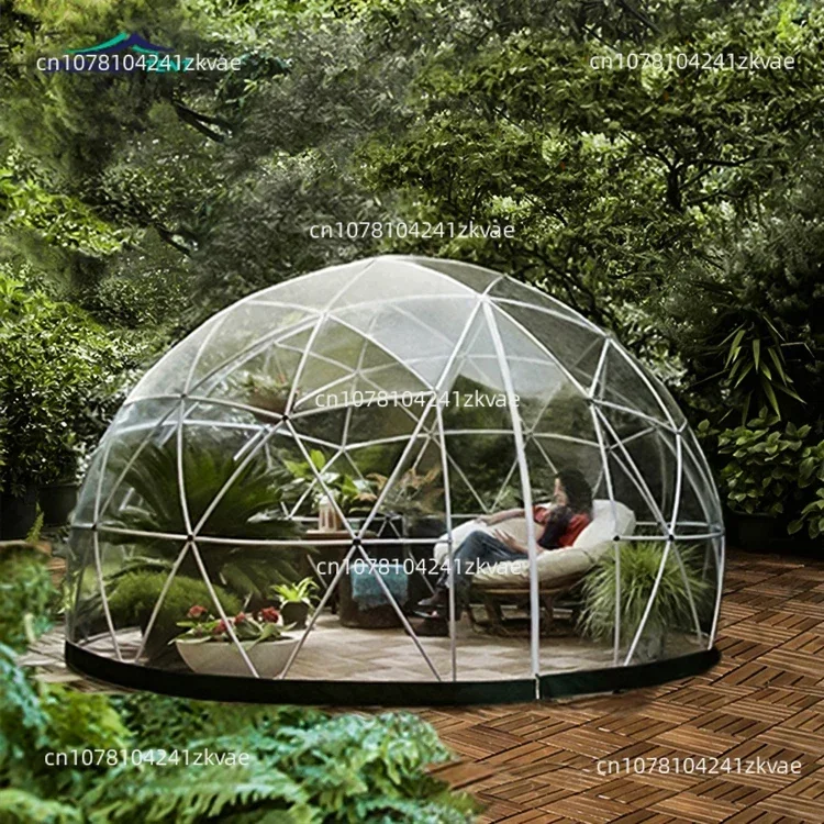 Hot sale garden igloo tent transparent dome tent  luxury custom event outdoor clear geodesic dome tent kit for sale