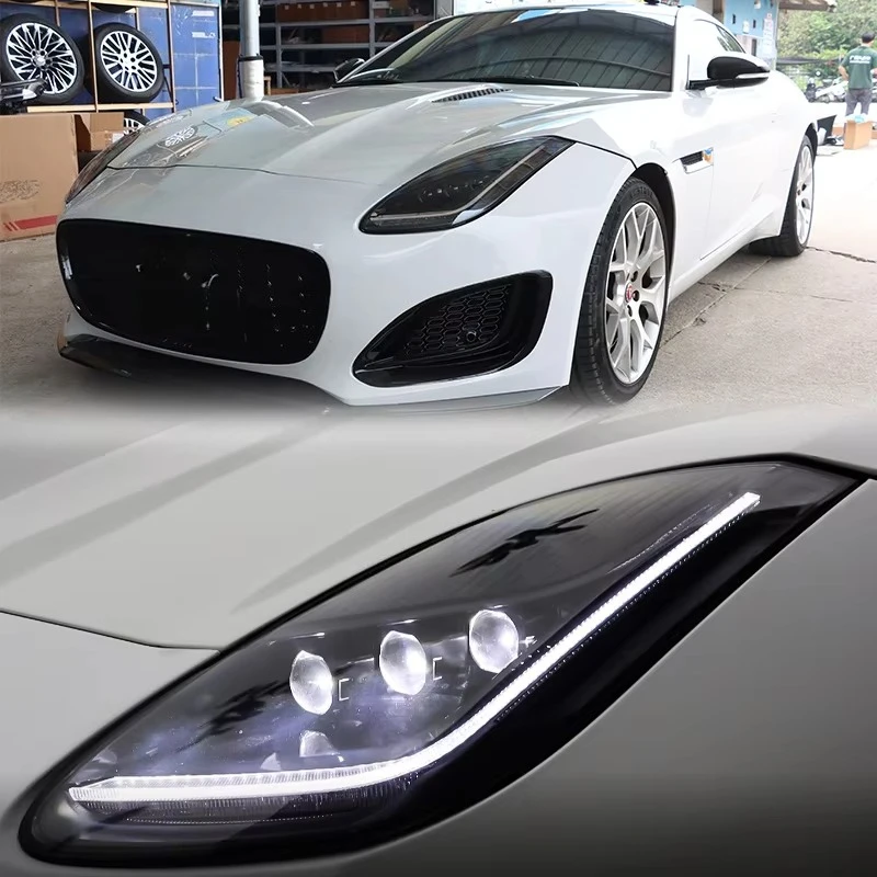 For for F-TYPE 2013-2019 Models New Retrofit/Upgrade Car Lights 8000K Color Temperature 24V Voltage 25W 8000 Lumens